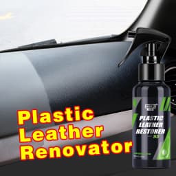 100ml S3 Plastic Restorer Agent Wax Instrument Panel Auto Interior Auto Leather Liquid Wax Polish for Plastic Spray HGKJ