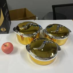 3pcs Food Warmer Storage Containers& Thermal Lunch Box Set 1.5/2/2.5L - Leakproof -Safe Affordable For African Muslim Families