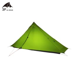 3F UL GEAR LanShan 1 Pro 1 Person Outdoor Ultralight Camping Tent 3/4 Season 230*80*125CM Two Side 20D Silnylon