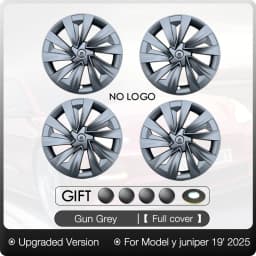 4PCS Wheel Cover 20 Inch for Tesla 2025 Model Y Juniper Performance Replacement Helix 2.0 Automobile HubCap Full Rim Accessories