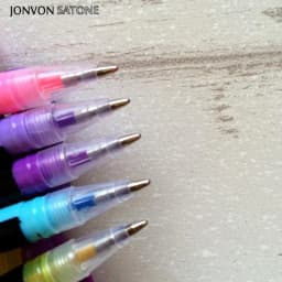 Jonvon Satone 48 Colors Pen Function Pens Painting Supplies Stationery Drawing Markers Pen Escolar Writing Gel School Supplies