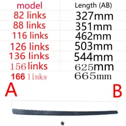 T8F chain with Spare Master Link For Mini Dirt BIKE Quad ATV 47cc 49cc Minimoto Pocket Bikes82 88 116 126 136 166 links