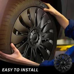 4PCS Hub Cap for Tesla Model Y 19 Inch Performance Automobile Replacemen Hubcap Full Rim Cover Car Accessories Wheel Caps 2023