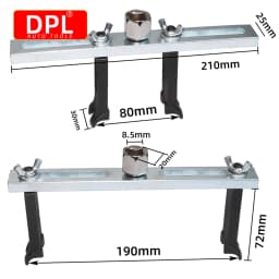 Universal Cover Remove Spanner Wrench Tool Professional Adjustable Fuel Pump Dismounting Lid Tank