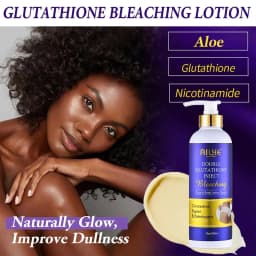 AILKE Double Glutathione Whitening Kit for Women, Hydration, Anti Dark Spots, Freckles, Hyperpigmentation, Even Skin Tone Set