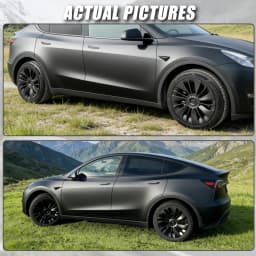 4PCS Hub Cap Car Replacement Wheel Cap 19 Inch Performance Automobile Hubcap Full Cover Accessories for Tesla Model Y 2023 2024