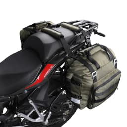 Rhinowalk Motorcycle SaddleBag Universal 20L-30L Motorbike Side Bag 100% Waterproof Removable Inner Bag Travel Luggage Accessory