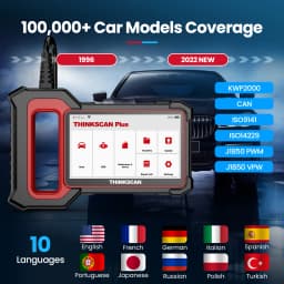 THINKCAR Thinkscan Plus S7/S6/S4 OBD2 Diagnostic Tools Transmission /ABS/SRS Diagnosis Code Reader Automotive OBD 2 Scanner