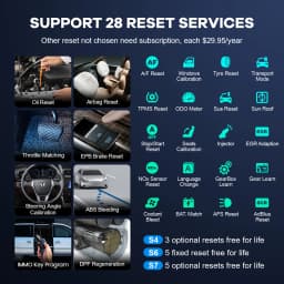 THINKCAR Thinkscan Plus S7/S6/S4 OBD2 Diagnostic Tools Transmission /ABS/SRS Diagnosis Code Reader Automotive OBD 2 Scanner