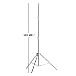 SH New 290cm Stainless Steel Tripod Photography Photo Video Studio Heavy Duty Background Stand For SoftBox LED Light Mobile Live