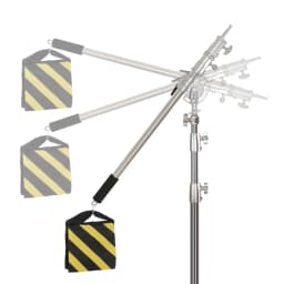 Cross Magic Boom Arm Stainless Steel Kit Aluminum Alloy Light Stand Weight Bag Photo Studio Accessories Extension Rod Big Tripod