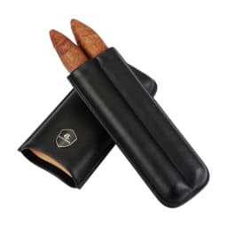 GALINER Luxury Cigar Set Accessories Metal Ashtray Cigar Lighter Butane Gas 2 Fire Lighters W/ Cutter Punch Leather Cigar Case
