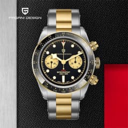 2026 New PAGANI DESIGN Men's Analog Quartz Watches BB Chronograph Vintage Automatic Watch For Men Date AR Sapphire Sports Clock