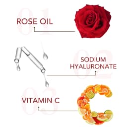 AILKE Rose Facial Cleanser, Women Whitening Moisturizing Cleaning Cleaner, Hydrating, Reduce Dark Spots, For All Skin Types