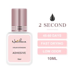 NATUHAHA 5ML Eyelash Glue Wholesale 0.5S Fast Dry Clear Lash Glue Storage False Eyelash Extensions Adhesive for Makeup Tools