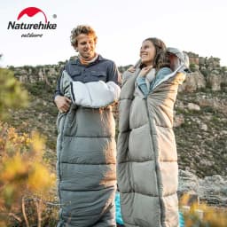 Naturehike M Series Envelope Sleeping Bag Portable Machine-washable Splicing Double Sleeping Bag For camping Hiking Outdoors