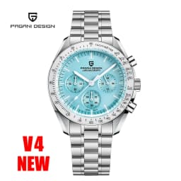 PAGANI DESIGN Moon Watch 40MM Dial Analog Chronograph Waterproof Analog Quartz Watch Men's Sapphire Dial Automatic Movement 2026