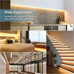 24V 12V 5m 10m COB LED Strip Light 5/8/10mm High Density Flexible LED Ribbon 3000K 4000K 6000K Dimmable LED Tape For Home Decor