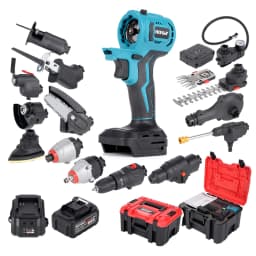 Brushless Multifunctional Tool Set Electric Screwdriver Electric Saw Water Gun Polishing Machine Reciprocating Saw Swinging Tool