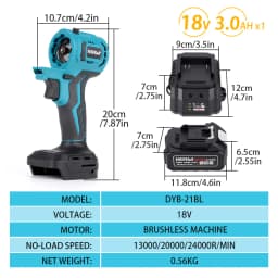 Brushless Multifunctional Tool Set Electric Screwdriver Electric Saw Water Gun Polishing Machine Reciprocating Saw Swinging Tool
