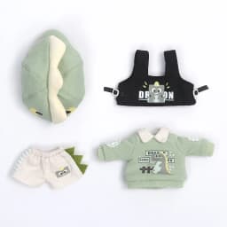 OB11 Clothes Lovely Cat's Paw Hoodie Cosplay Doll  Sweater Pants Suit for Obitsu 11,  GSC Body, Body9, 1/12bjd, YMY Doll Clothes