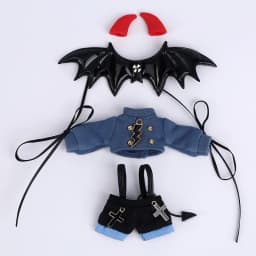 OB11 Clothes Lovely Cat's Paw Hoodie Cosplay Doll  Sweater Pants Suit for Obitsu 11,  GSC Body, Body9, 1/12bjd, YMY Doll Clothes