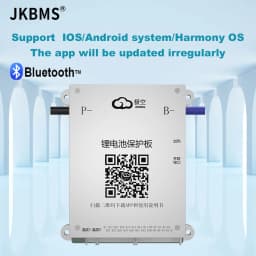 JKBMS SMART BMS 24V 36V 48V 60V 80A BMS 600MA Balance Li-Ion LTO 18650 Battery Lifepo4 Battery 8S 9S 10S 11S 12S 13S 14S 16S 17S