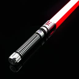 TXQSABER Heavy Dueling RGB / Neo Pixel Smooth Lightsaber Colors Changing Metal Hilt Lock up Blaster Jedi Sword Kids Toys