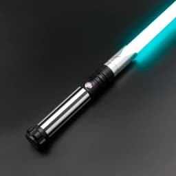 TXQSABER Heavy Dueling RGB / Neo Pixel Smooth Lightsaber Colors Changing Metal Hilt Lock up Blaster Jedi Sword Kids Toys