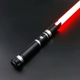 TXQSABER Heavy Dueling RGB / Neo Pixel Smooth Lightsaber Colors Changing Metal Hilt Lock up Blaster Jedi Sword Kids Toys