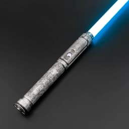 TXQSABER Heavy Dueling RGB / Neo Pixel Smooth Lightsaber Colors Changing Metal Hilt Lock up Blaster Jedi Sword Kids Toys