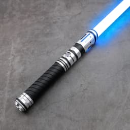 TXQSABER Heavy Dueling RGB / Neo Pixel Smooth Lightsaber Colors Changing Metal Hilt Lock up Blaster Jedi Sword Kids Toys