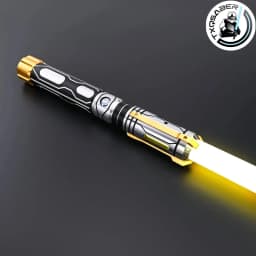 TXQSABER Ghost Lightsaber Pixel Soundboard Neo Smooth Swing Metal Handle LED Strip Blade Cosplay Jedi Sword Kids Toys
