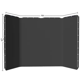 SH 240x400cm Background Stand Frame With Photography Green Screen Backdrops Photography Background For Living Video Recording