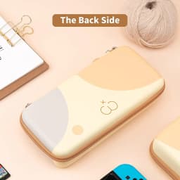 GeekShare Cat Ears Carry Case Compatible with Normal Switch and Switch OLED Portable Hardshell Carrying Case Game Accessories