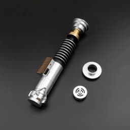 TXQ Anankin Lightsaber Darksaber RVS Empty Hilt NO BLADE Cosplay Toy SKYWALKER Graflex LUKE Accessories Toy Parts SNV4 HANDLE