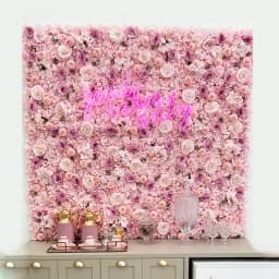 Wedding Backdrop Wall Panel Arch Decoration Artificial Flower Silk Rose Flower Wall for Mariage Baby Show Party Home Decor