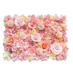Wedding Backdrop Wall Panel Arch Decoration Artificial Flower Silk Rose Flower Wall for Mariage Baby Show Party Home Decor
