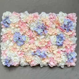 Wedding Backdrop Wall Panel Arch Decoration Artificial Flower Silk Rose Flower Wall for Mariage Baby Show Party Home Decor