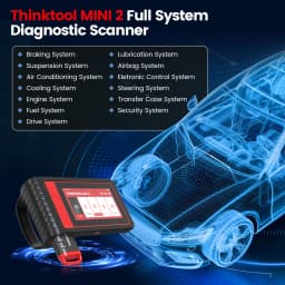 THINKCAR Thinktool Mini 2/THINKTOOL Mini OBD2 Diagnostic Tool All System Diagnosis 28 Resets Auto Scanner Lifetime Free Update