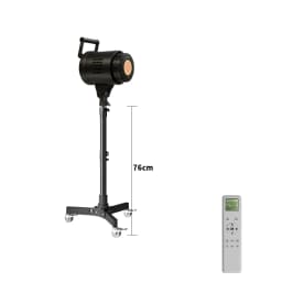 SH Metal Floor Light Stand Photography Fill Lighting Stand With 3pcs Casters Wheel Dual-use Background Light Stand