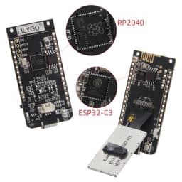 LILYGO® T-PicoC3 PicoPro 1.14-inch Display Module ESP32-C3 ESP32-C6 RP2040 Development Board Bluetooth 2.33-inch Touch Screen
