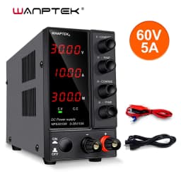 Adjustable DC Power Supply 30V 10A Voltage Regulator LED Digital Laboratory Stabilizer Switching DC Power 60V 5A Bench Source