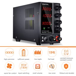 Adjustable DC Power Supply 30V 10A Voltage Regulator LED Digital Laboratory Stabilizer Switching DC Power 60V 5A Bench Source