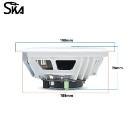 10W 6inch Bluetooth Ceiling Speakers Home Audio System BT In Ceiling Speaker Built In Digital Class D Amplifier for Home Theater