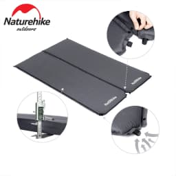 Naturehike Automatic Inflatable Cushion Outdoor Camping Mattress Travel Air Cushion Splicable Camping Mat Indoor Sleeping Pad