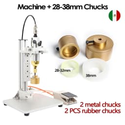ZONESUN ZS-XGPZ1 Pneumatic Semi-Automatic Bottle Capping Machine Screw Capper with Foot Pedal for Round Glass Plastic Bottles