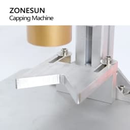 ZONESUN ZS-XGPZ1 Pneumatic Semi-Automatic Bottle Capping Machine Screw Capper with Foot Pedal for Round Glass Plastic Bottles