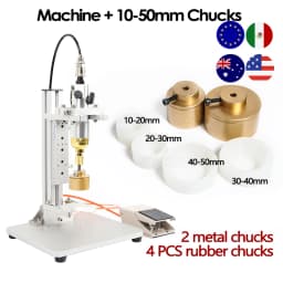 ZONESUN ZS-XGPZ1 Pneumatic Semi-Automatic Bottle Capping Machine Screw Capper with Foot Pedal for Round Glass Plastic Bottles