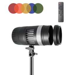 30W Photography LED Video Light Daylight-Balanced Sun Lamp for Softbox Lighting Portrait Flash Studio Accessories Youtube Live